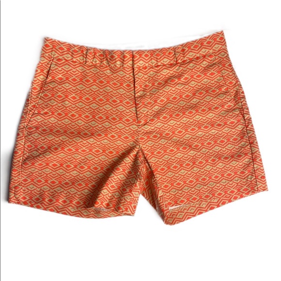 Banana Republic Orange Shorts Size 4 - Picture 1 of 3